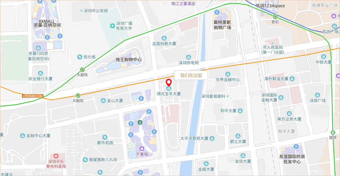 医院地图位置